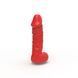 Мыло в форме пениса Чистий Кайф MEDIUM Red, крафтовое мыло-член, натуральное