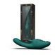 Смарт-вибратор Zalo Ares Turquoise Green, подогрев, 3 мотора, язычок для клитора, стимуляция точки G