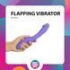 Вібратор точки G з вагінальним відростком Good Vibes Only &ndash; Flax Vibrating Dildo with G-Spot Stimulator