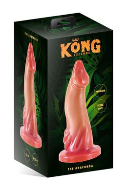 Фэнтезийный фаллоимитатор Kong Silicone The Anaconda