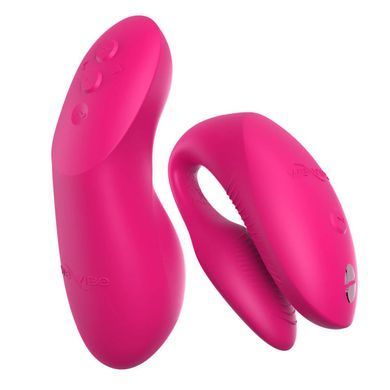 Смарт-вибратор для пар We-Vibe Chorus Pro Electric Pink