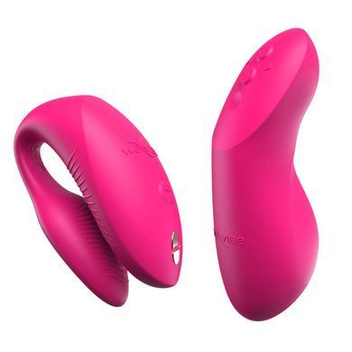 Смарт-вибратор для пар We-Vibe Chorus Pro Electric Pink