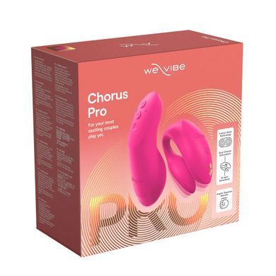 Смарт-вибратор для пар We-Vibe Chorus Pro Electric Pink