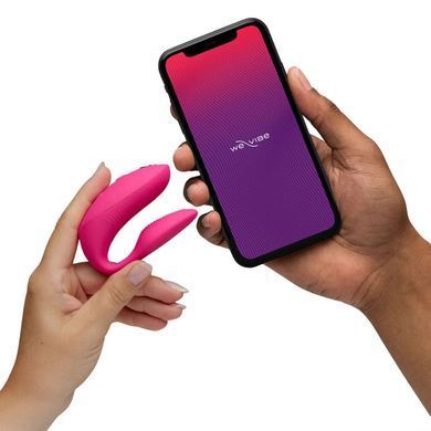 Смарт-вибратор для пар We-Vibe Chorus Pro Electric Pink