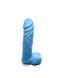 Крафтове мило-член із присоскою Чистий Кайф Blue size M, натуральне, Блакитний