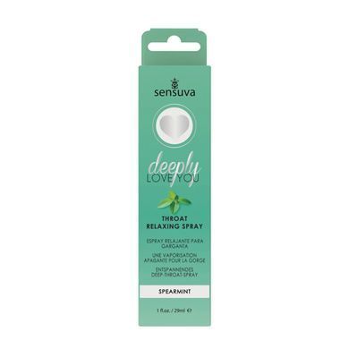 Спрей для минета Sensuva Deeply Love You Spearmint (29 мл), для глубокого минета