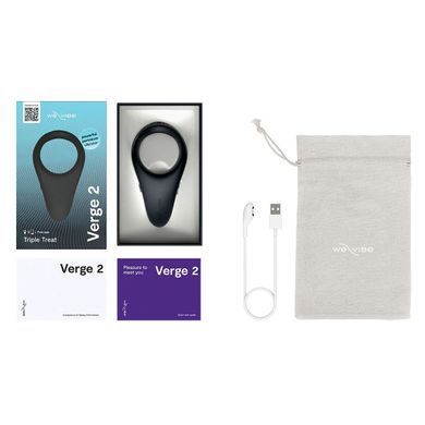 Смарт-виброкольцо WE-VIBE VERGE 2 Black