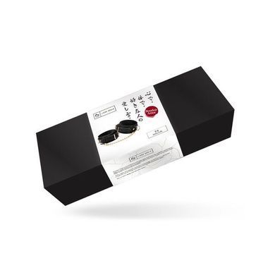 Поножі Liebe Seele Boudoir Amor Ankle Cuffs Black, знімний з&rsquo;єднувальний ланцюжок
