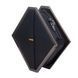 Сумка для секс-игрушек LOCKINK Mysterious Square Kink Bag, черная, набор для бондажа в комплекте