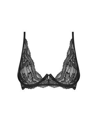 Бюстгальтер Obsessive Nutris bra, XL/2XL, мереживо, м&rsquo;які чашки, кісточки під грудьми