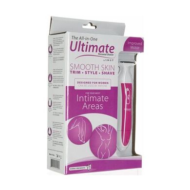 Персональный триммер Ultimate Personal Shaver - Women, Белый/розовый