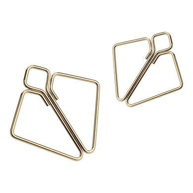 Затискачі для сосків з важкою підвіскою LOCKINK Nipple Clamps with Heavy Pendant, золотисті