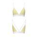Спортивний топ з подвійними бретелями Passion PS007 TOP S, yellow, S