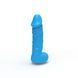 Мыло в форме пениса Чистий Кайф MEDIUM Blue, крафтовое мыло-член, натуральное