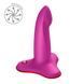 Фалоімітатор Fun Factory LIMBA FLEX S Magenta, гнучкий, з ефектом пам&rsquo;яті, підходить для точки G