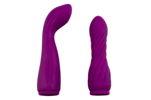Насадки для AD-2X - Vaginal set, Сливовий, Сливовый