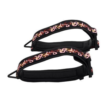 БДСМ-набор LOCKINK The Flowering Serpent Bondage Set, черный, с рисунком в виде змей, 12 предметов