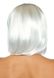 Перука, що світиться в темряві Leg Avenue Pearl short natural bob wig White, коротка, перлинна, 33 с