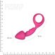 Анальна пробка Adrien Lastic Budy Pink із стимулюючою ніжкою, макс. діаметр 2,5 см, Рожевий