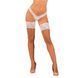 Чулки Obsessive Heavenlly stockings M/L, широкая резинка