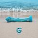 Скляний дилдо Gildo Ocean Ripple, об’ємна головка, ідеально для точки G