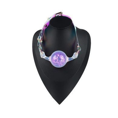 Кляп Liebe Seele Crystal Ball Gag - Purple (Large Ball)