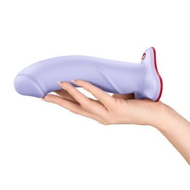 Фалоімітатор Fun Factory THE BOSS STUB Purple, реалістична текстура, довжина 17,9 см, діаметр 4,1см