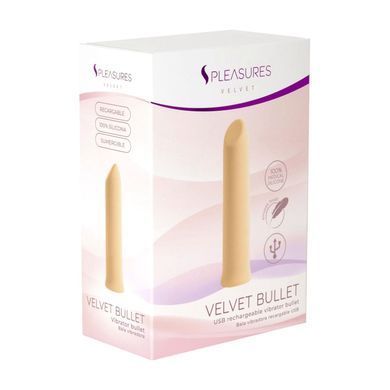 Віброкуля S Pleasures Velvet Bullet Peach