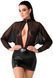 Платье Noir Handmade F348 Powerwetlook and tulle dress - 5XL