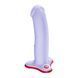 Фалоімітатор Fun Factory THE BOSS STUB Purple, реалістична текстура, довжина 17,9 см, діаметр 4,1см