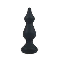 Анальна пробка Adrien Lastic Amuse Mini Black (S) з двома переходами, макс. діаметр 3 см, Чорний