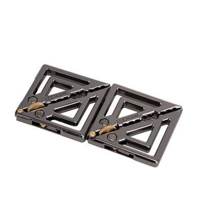 Затискачі для сосків з важкою підвіскою LOCKINK Adjustable Nipple Clamps with Heavy Pendant, під срібло