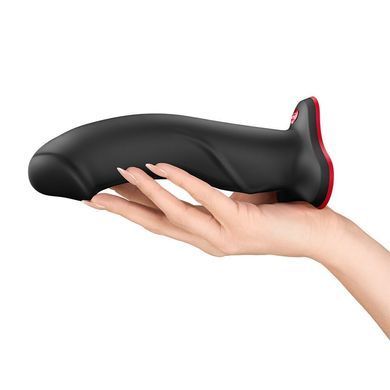 Фалоімітатор Fun Factory THE BOSS STUB Black, реалістична текстура, довжина 17,9 см, діаметр 4,1см