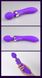 Вібромасажер 2-в-1 Leten AV Heat Purple з підігрівом, класичний вібромасажер і вібратор, Фіолетовий, Фіолетовий