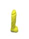 Крафтове мило-член із присоскою Чистий Кайф Yellow size L, натуральне, Жовтий