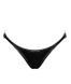 Трусики Noir Handmade P014 Dominae PVC panty with silver clasp L