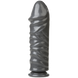 Фалоімітатор для фістингу Doc Johnson American Bombshell Bunker Buster Gun Metal, діаметр 8,1 см, Чорний