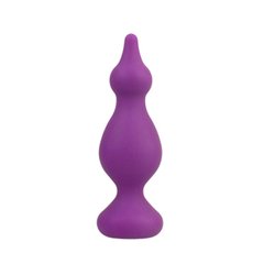 Анальна пробка Adrien Lastic Amuse Medium Purple (M) з двома переходами, макс. діаметр 3,6 см, Фіолетовий