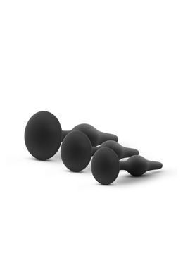 Набор анальных пробок Blush Luxe Beginner Plug Kit Black