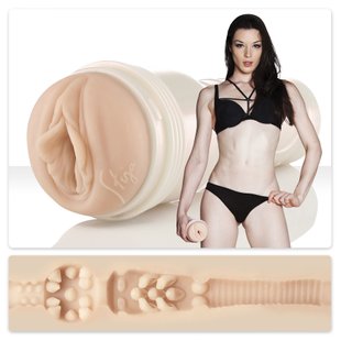 Мастурбатор Fleshlight Girls: Stoya - Destroya, зі зліпка вагіни, дуже ніжний, Тілесний