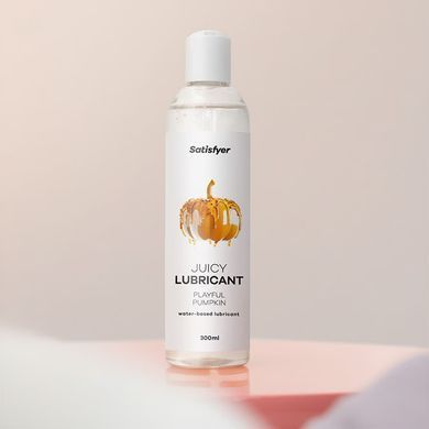 Лубрикант на водной основе Satisfyer Juicy Lubricant Playful Pumpkin water based 300 мл