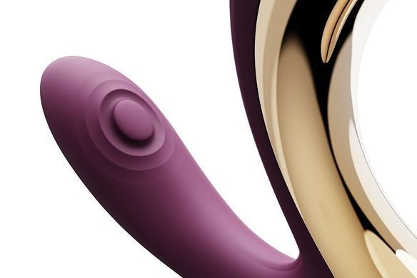 Вібратор-пульсатор з вакуумною насадкою Zalo &ndash; Talis G-Spot PulseWave Vibrator Velvet Purple