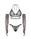 Комплект Obsessive Addia 3-pcs set L/XL