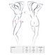 Комплект белья под латекс Passion CAPRI SET XXL/XXXL, black, мини-бикини, стринги, пояс для чулок, Черный, XXL/XXXL, Черный