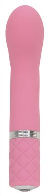 Розкішний вібратор Pillow Talk - Racy Pink з кристалом Сваровські для точки G, подарункове паковання, Рожевий, Рожевий