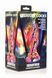 Фэнтезийный стеклянный фаллоимитатор Creature Cocks Enchanting Rainbow Glass Dildo, 16 см