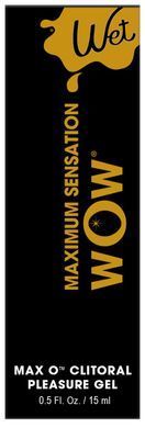 Збуджувальний гель для клітора Wet Wow Max O Clitoral Arousal Gel, легке поколювання (15 мл)