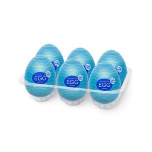 Набір мастурбаторів-яєць Tenga Egg Cool Pack (6 яєць)