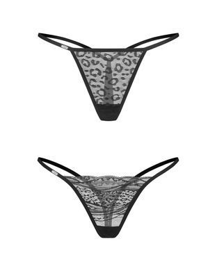 Набір трусиків Obsessive Clara 2-pack thong L/XL