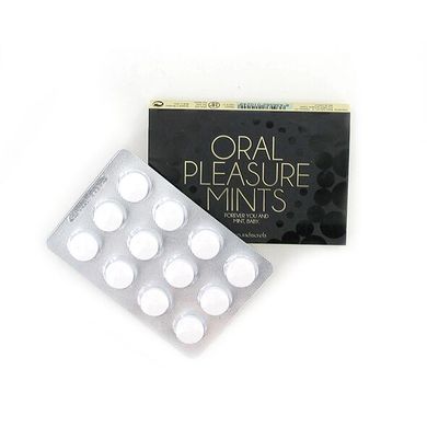 Мятные конфетки для орального секса Bijoux Indiscrets Oral Pleasure Mints – Peppermint